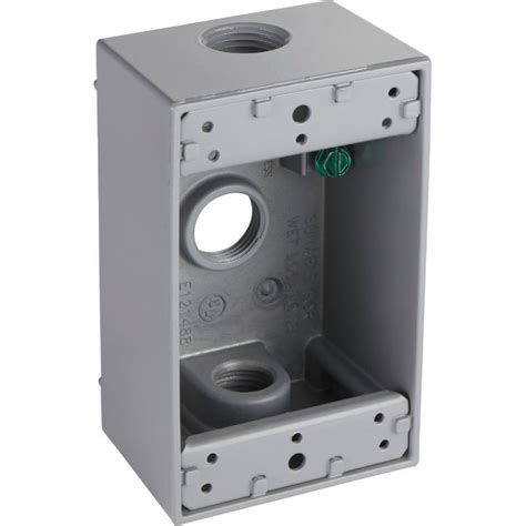 metal single gang box|single gang electrical outlet box.